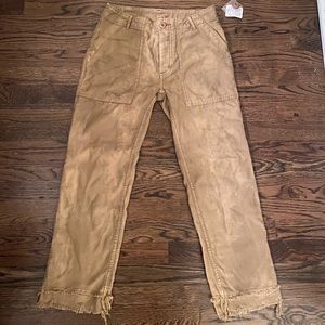 Free People Tan pants